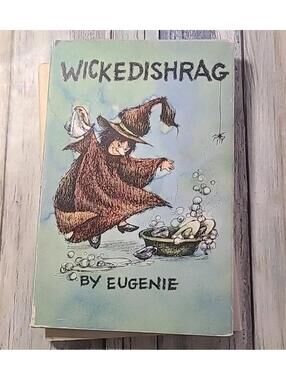 WICKEDISHRAG by Eugenie Children's Book! 1968 C.R. Gibson. RARE! VINTAGE!
